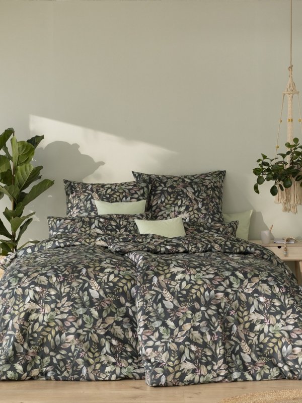 Estella mako-satin Nadia anthrazit 7956 135x200