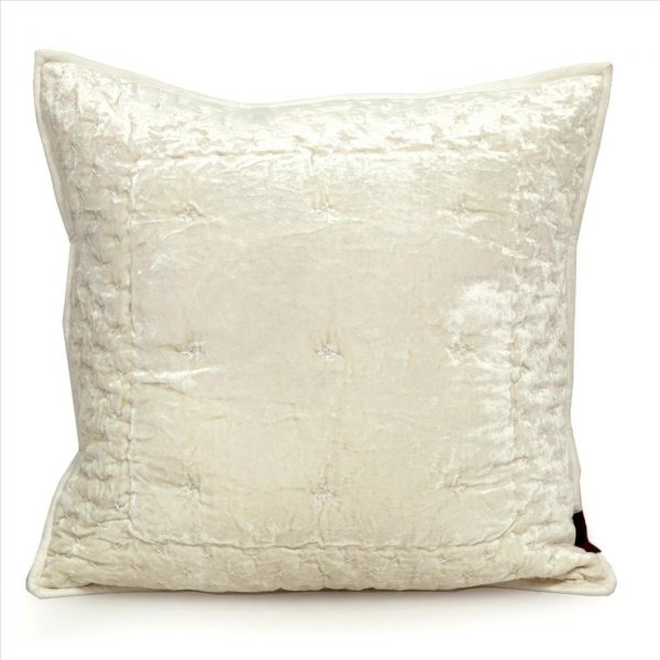 Poszewka velvet Alpana krem 45x45