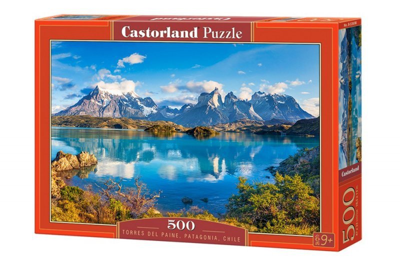 Puzzle Góry Torres Del Paine Chile Castorland 500el 1