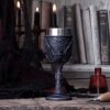 dekoracyjny kielich do wina z nietoperzem dla wampira Dark Fang Nemesis Now