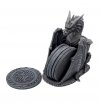 Dragons Lair - podkładki pod kubki z czarnym gotyckim smokiem od Nemesis Now