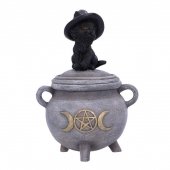 Kot na Magicznym Kociołku Czarownicy Kitty's Brew - szkatułka