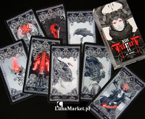Karty Tarota XIII Tarot by Nekro - mroczna talia kart