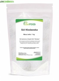 NATURALNA SÓL KŁODAWSKA DELIFOOD 1 kg 