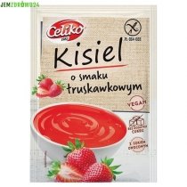 KISIEL TRUSKAWKOWY BEZ GLUTENU I CUKRU CELIKO