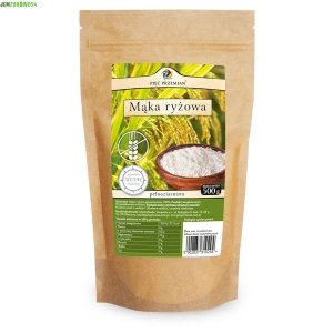 MĄKA RYŻOWA PEŁNOZIARNISTA BEZGLUTENOWA PIĘĆ PRZEMIAN 500 g