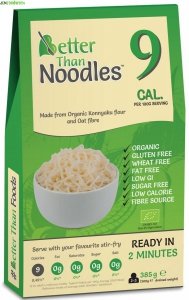 MAKARON KONJAC NOODLE BEZGLUTENOWY BIO BETTER THAN FOODS 385 g