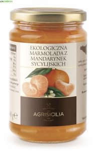 MARMOLADA Z MANDARYNEK SYCYLIJSKICH BIO AGRISICILIA 360 G