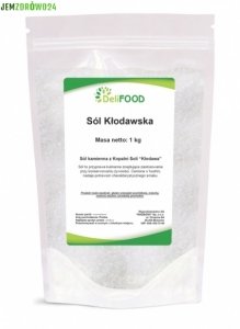 NATURALNA SÓL KŁODAWSKA DELIFOOD 1 kg
