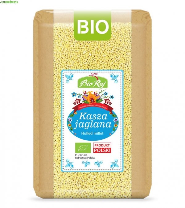 KASZA JAGLANA POLSKA EKOLOGICZNA BIO RAJ 1 kg