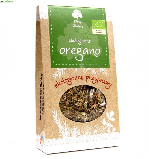 Ekologiczne oregano Dary Natury 20 g