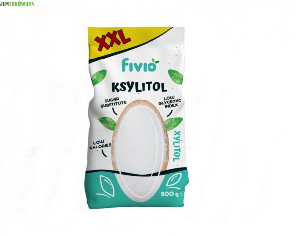 KSYLITOL CUKIER BRZOZOWY FIVIO 500 g