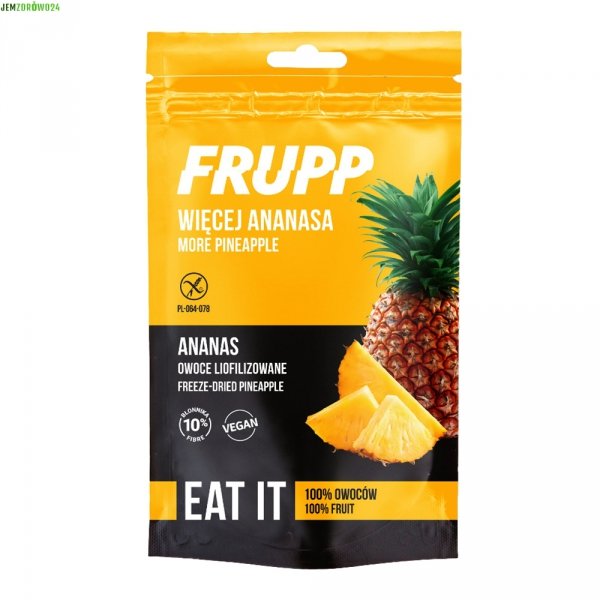 ANANAS LIOFILIZOWANY BEZGLUTENOWY FRUPP CELIKO 15 g