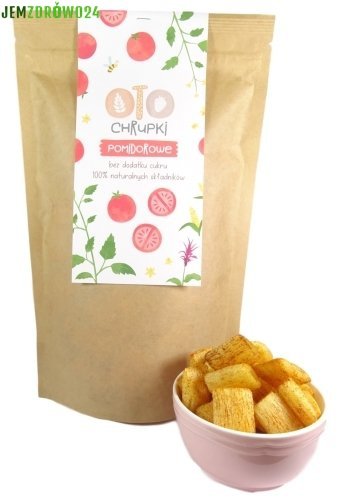 NATURALNE CHRUPKI POMIDOROWE OTOLANDIA  80 g