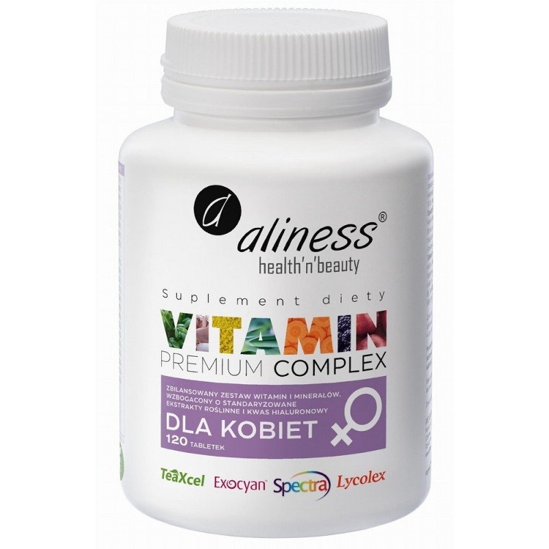 Multiwitaminy dla Kobiet 120 tabletek