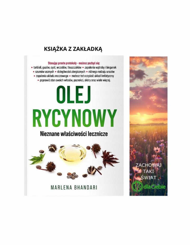 Książka "Olej Rycynowy" Marlena Bhandari 