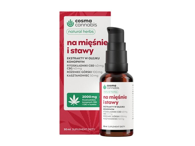 Na Mięśnie i Stawy CBD 30 ml