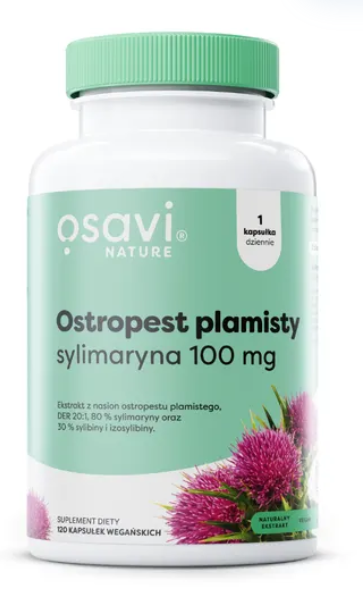 Ostropest Plamisty 120 kapsułek