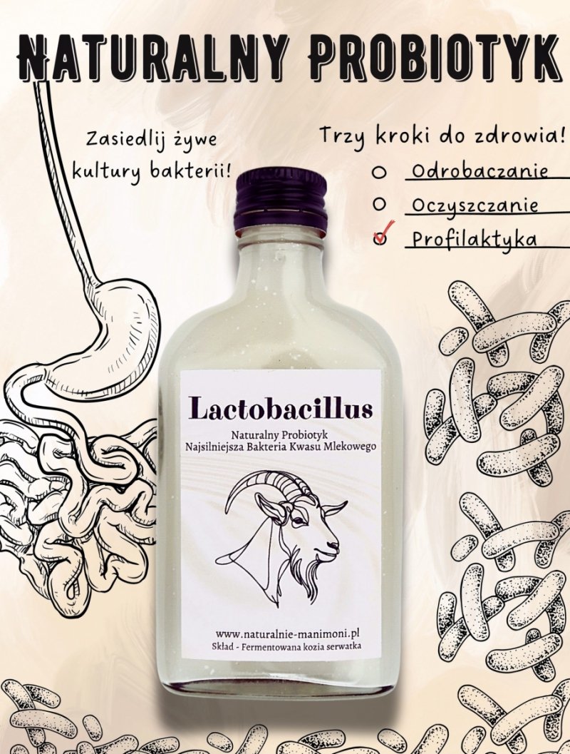 Lactobacillus Naturalny Probiotyk 200ml
