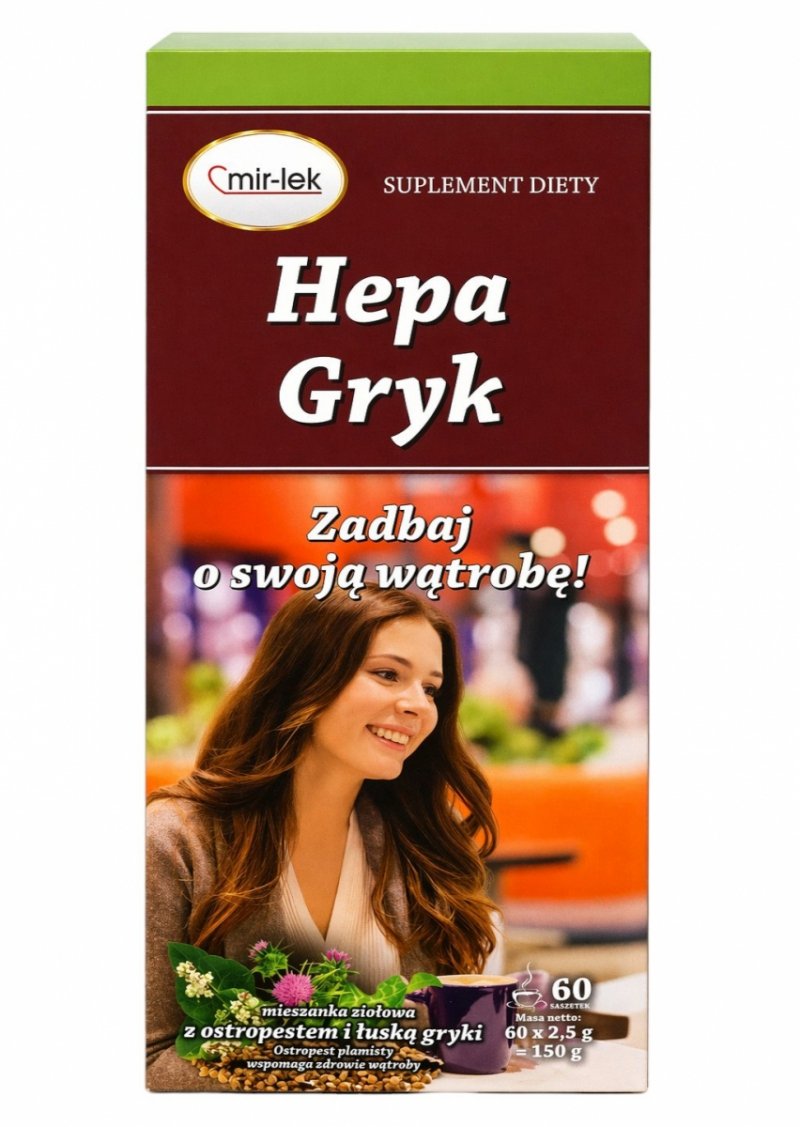Herbata Hepa Gryk Wątroba 60 saszetek