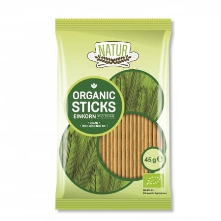 Paluszki Pełnoziarniste z Samopszy BIO 45g