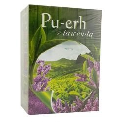 Herbata Pu-Erh z Lawendą 40 saszetek