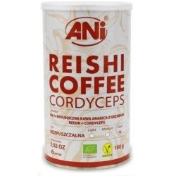Kawa Ropuszczalna Reishi + Cordyceps BIO 100 g