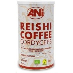 Kawa Ropuszczalna Reishi + Cordyceps BIO 100g