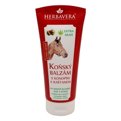 Balsam Konopny z Żywokostem Kasztanem i Ziołami 200ml