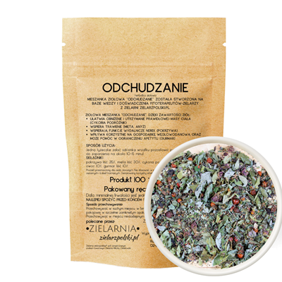 Odchudzanie Herbatka Ziołowa 100g 