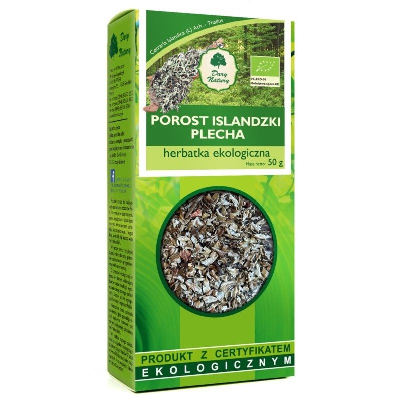 Porost Islandzki Plecha EKO 50g