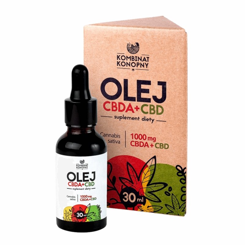 Olej CBDA 1000mg+ CBD 30ml 