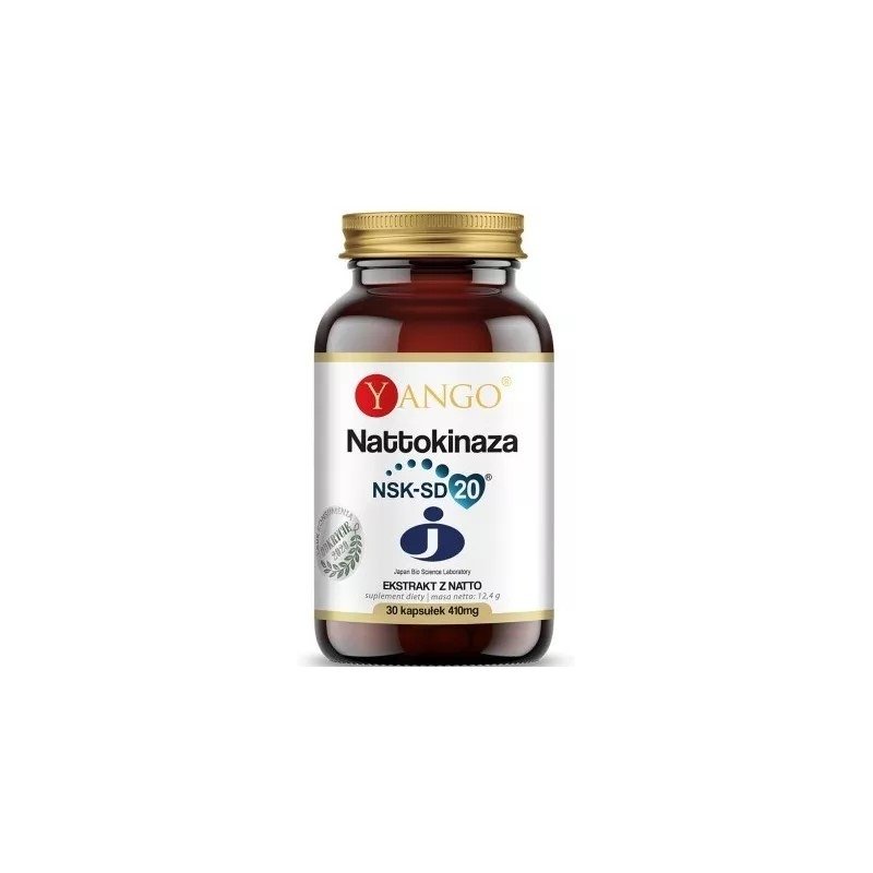 Nattokinaza 30 kapsułek