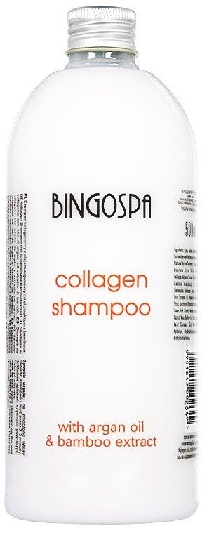 Szampon Kolagenowy Argan i Bambus 500ml