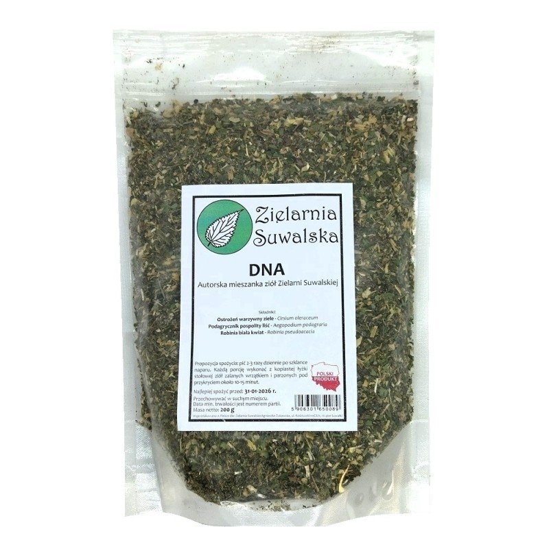 Zioła Dna - Autorska Mieszanka Ziołowa Zielarni Suwalskiej 200g