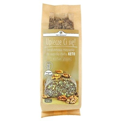 Mieszanka do Wypieku Chleba KETO z Orzechami Włoskimi 500g