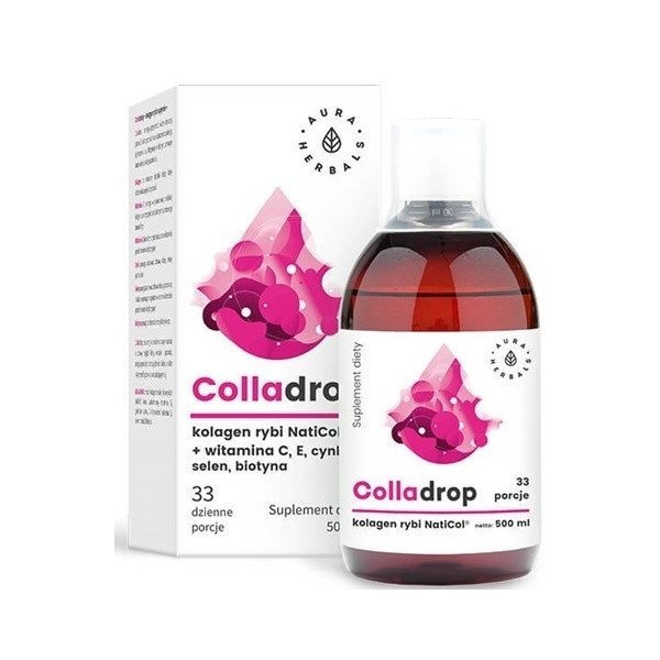 Kolagen Colladrop Opóźnia Starzenie 500ml