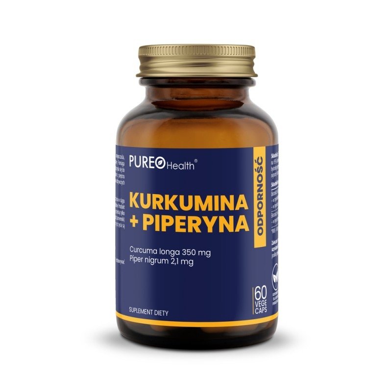 Kurkumina + Piperyna 60 kapsułek