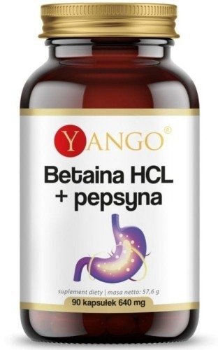 Betaina HCL + Pepsyna 90 kapsułek