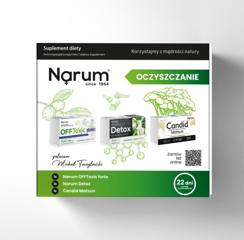 Oczyszczanie Kompleks Narum Kuracja 22 dni