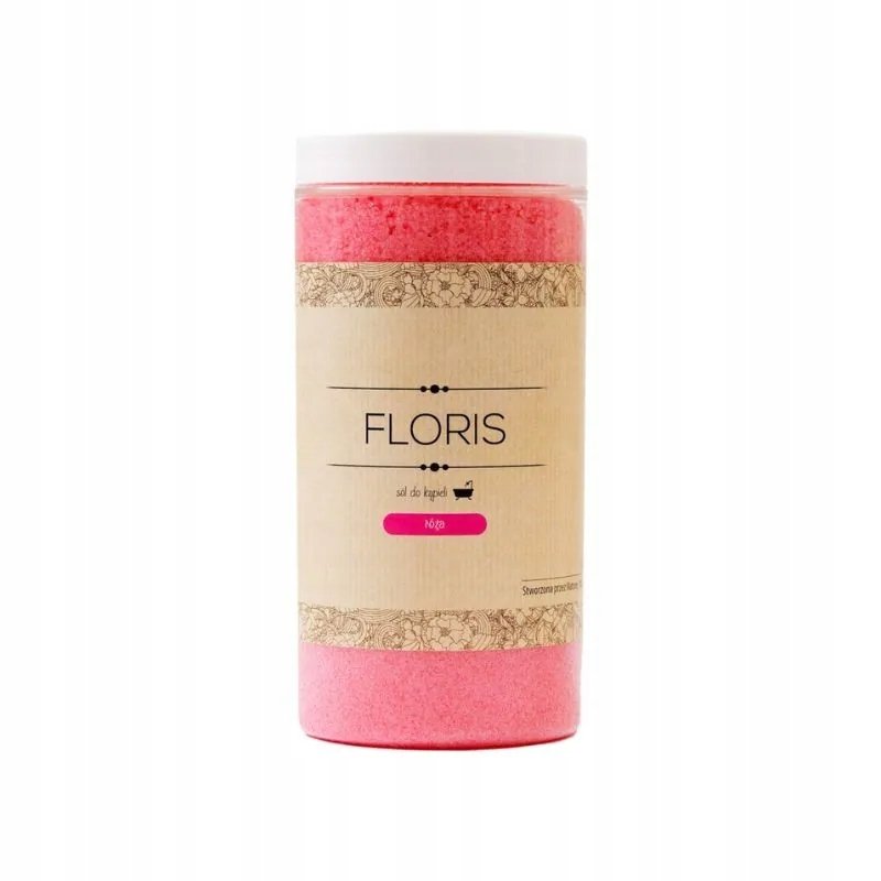 Sól Bocheńska do Kąpieli Floris Róża 600g