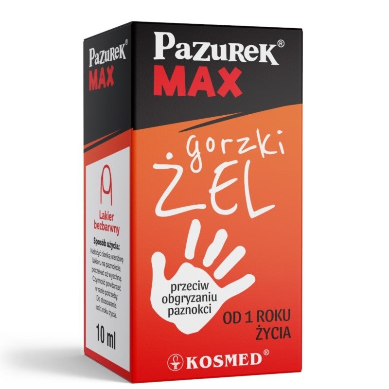 Pazurek MAX Gorzki Żel 10ml