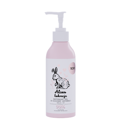 Żel do Higieny Intymnej Aloes i Lukrecja 300ml