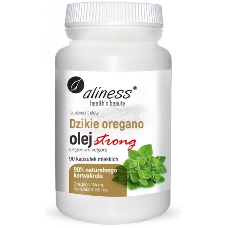 Dzikie Oregano Strong 90 kapsułek 