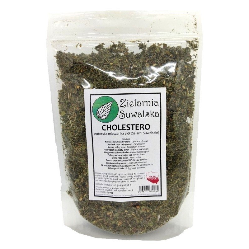 Zioła Cholesterol - Autorska Mieszanka 250g