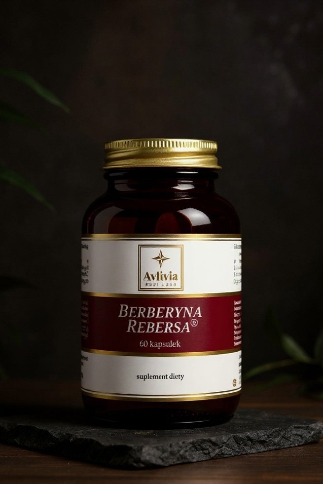 Berberyna HCL 60 kapsułek