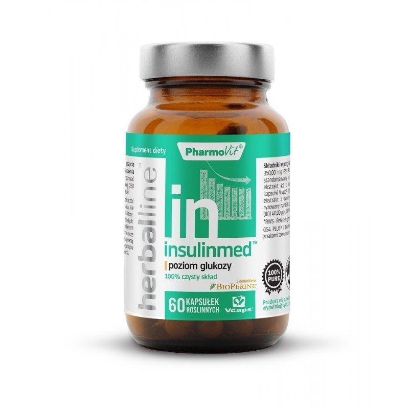 Insulinmed Herballine na Cukier 60 kapsułek