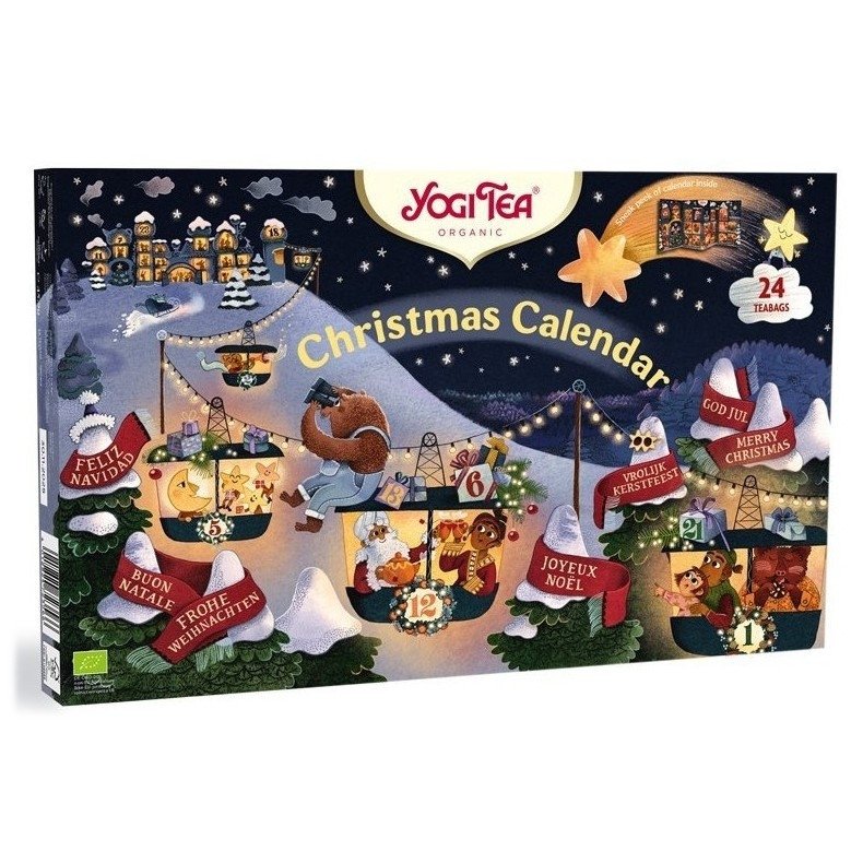 Yogi Tea Kalendarz Adwentowy 24 Herbatki MIX