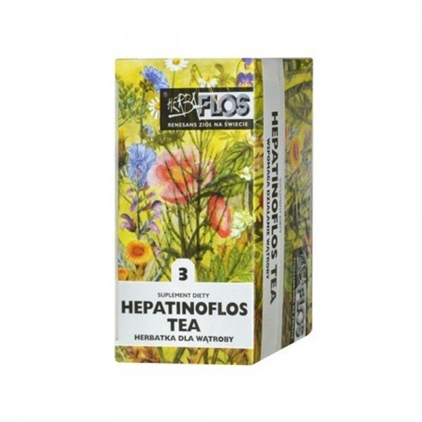 Hepatinoflos TEA nr 3 - Herbatka Wspomagająca Czynności Wątroby 25 saszetek