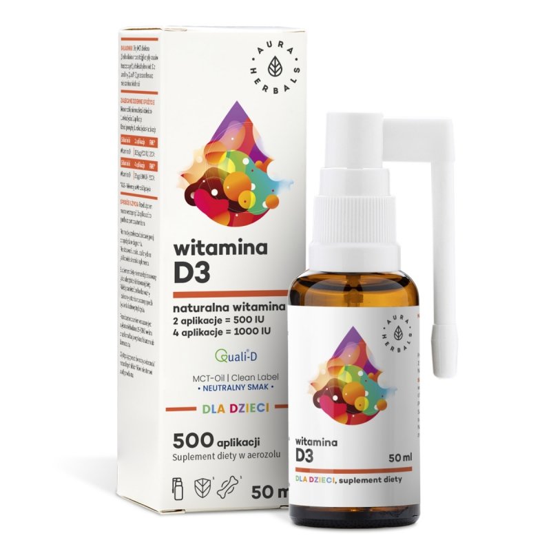 Witamina D3 dla Dzieci MCT 50ml 